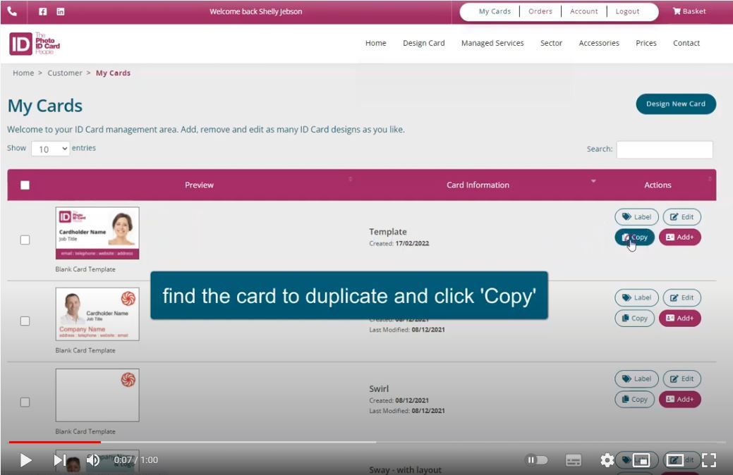 BUILD YOUR ID BADGE (Watch Video)